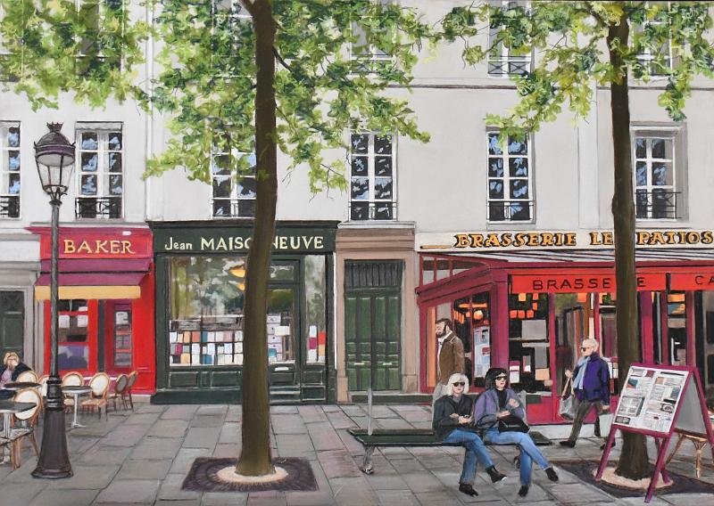 place de la sorbonne.jpg - Pastel